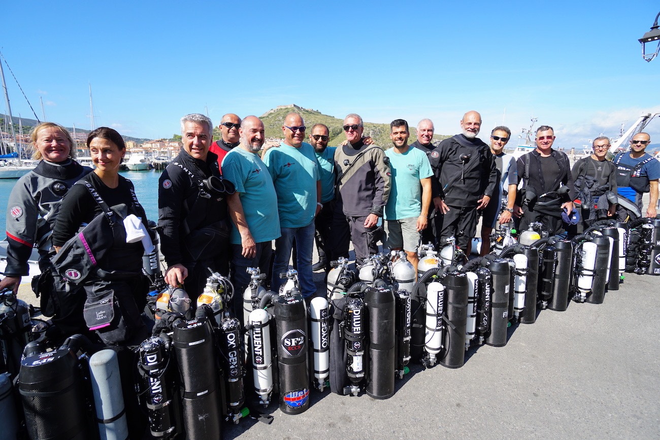 SF2 rebreather weekend Italy