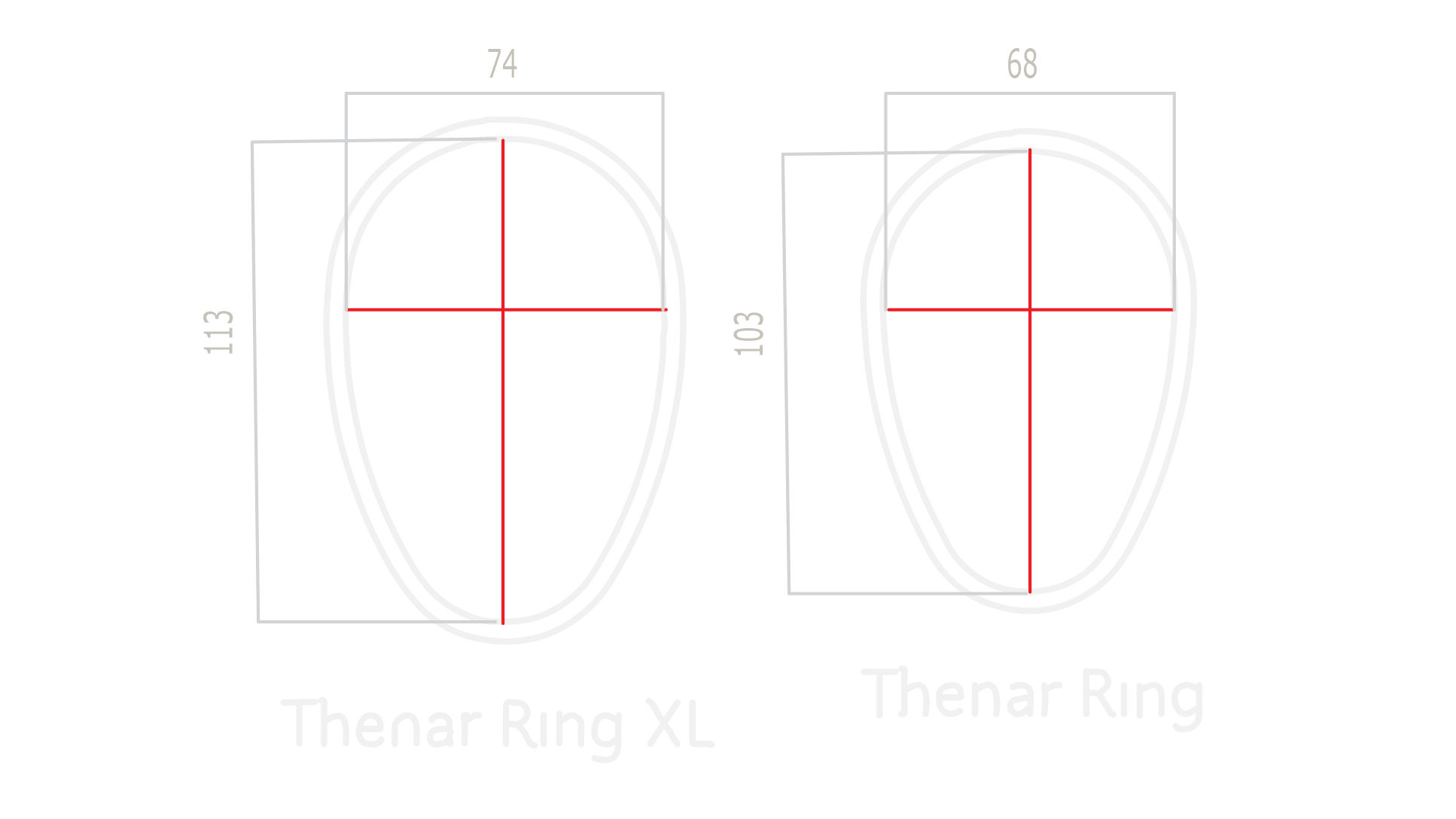 THENAR OVAL RING